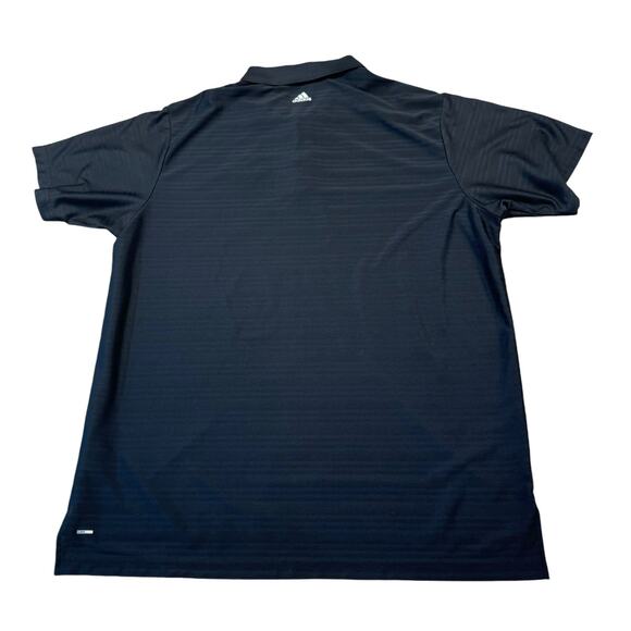 Adidas Polo Shirt Men's 2XL U.S. Open 2012 Striped Stretch Moisture Wicking - Picture 9 of 11